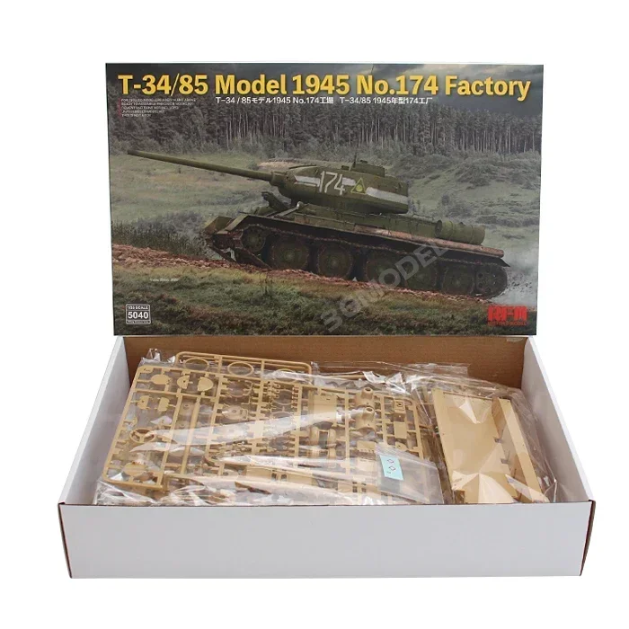 Paint Model Kit - Modelo de montagem Ryefield RM-5040 1/35