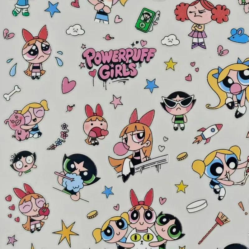 Adesivos das Powerpuff Girls,  - Model Kit Anime Girl avaliação e preço