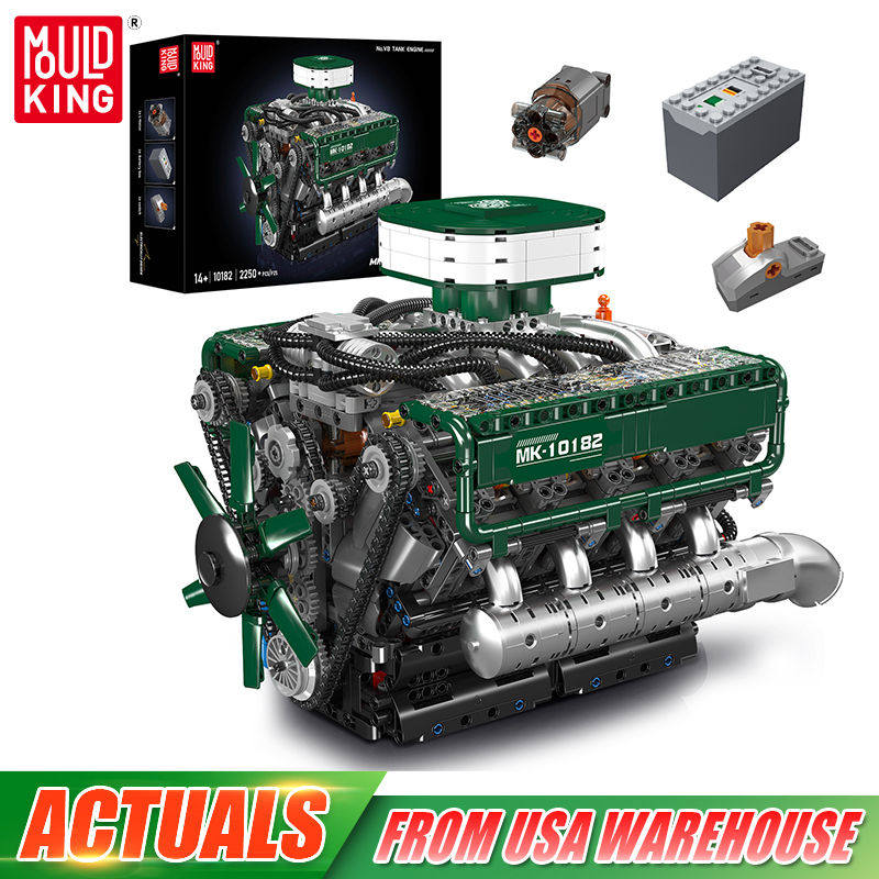 Mould King 10182 Brinquedos Té - Model Kit Engine avaliação e preço