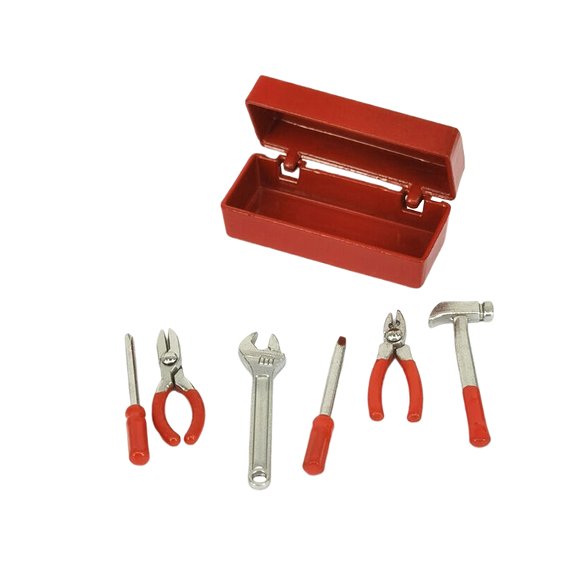 Dollhouse Miniature Toolbox, H - Model Kit Fantasy avaliação e preço